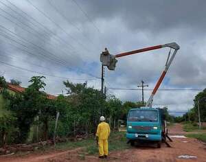Cortes programados: Las zonas donde no habrá energía este domingo - Nacionales - ABC Color