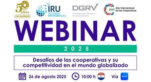 Cooperativismo en debate: webinar internacional sobre desafíos y competitividad