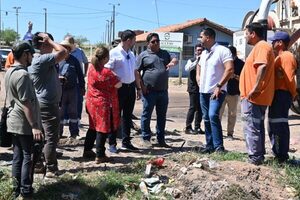 Nenecho verificó el inicio de las obras en el Bañado Sur - Chismes, Arte y Espectáculo  - Churero.com