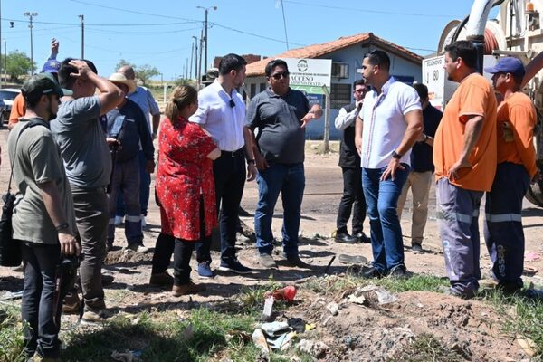 Nenecho verificó el inicio de las obras en el Bañado Sur - Chismes, Arte y Espectáculo - Churero.com