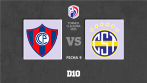Cerro Porteño vs. Sportivo Trinidense: Paso a paso