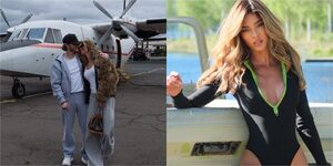 Popular / (GALERÍA) Anti tesapo’ê: Piloto de rally llegó con su espectacular novia modelo