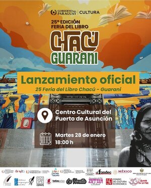 Lanzamiento de la 25 Feria del Libro Chacú-Guaraní