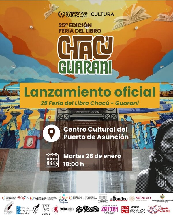 Lanzamiento de la 25 Feria del Libro Chacú-Guaraní