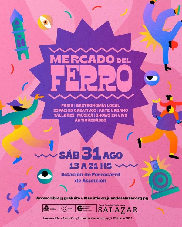 Mercado del Ferro: Un encuentro cultural y gastronómico en la histórica Estación del Ferrocarril
