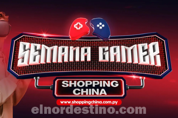 Promoción “Semana Gamer” en el e-commerce de Shopping China Importados desde el lunes 25 hasta el domingo 31 de Agosto - El Nordestino