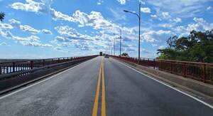 Por trabajos de verificación, un carril del puente Remanso estará inhabilitado desde este lunes