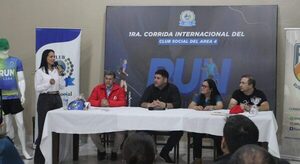 Lanzaron la primera corrida internacional organizada por el Club Social del Área 4