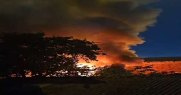 Diario HOY | Incendio en la Chacarita consumió varias viviendas