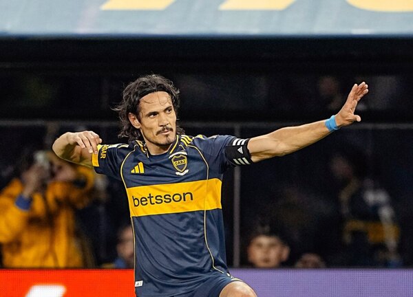 Versus / Cavani vuelve al gol en nuevo triunfo de Boca en el torneo argentino
