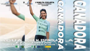 Agua Marina Espínola hace historia: primera ciclista paraguaya en conquistar la Vuelta Castilla-La Mancha