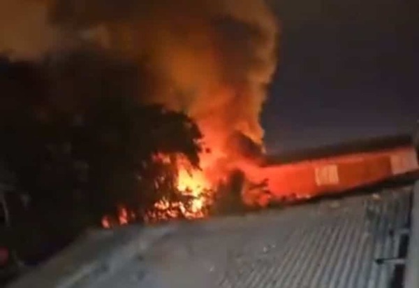 Incendio en la Chacarita afectó a tres familias - La Tribuna