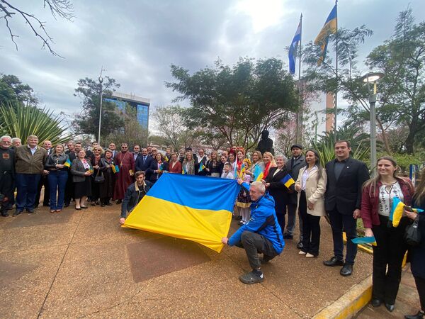 34° aniversario de la independencia de Ucrania se conmemoró en Encarnación