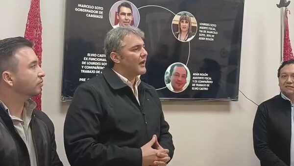 Marcos Benítez denuncia “show mediático” y responsabiliza al gobernador Marcelo Soto - Noticiero Paraguay