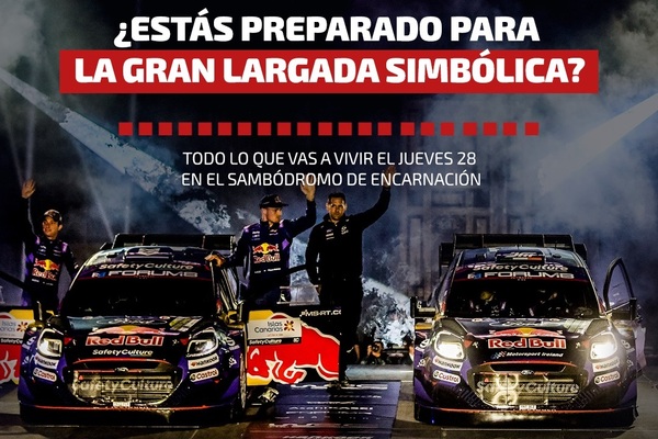 Encarnación será el epicentro mundial del automovilismo con la Gran Largada Simbólica del WRC ueno Rally del Paraguay