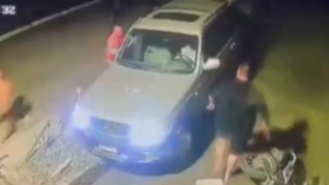 Tuichaite ka'úre, conductora casi atropella a una familia en Asunción