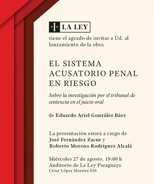 El abogado Eduardo González presentará su libro: “El Sistema Acusatorio Penal en Riesgo” - PDS RADIO Y TV