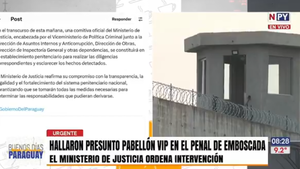 Escandalosos lujos en celdas VIP en Penal de Emboscada: Tenía hasta un jacuzzi para narcos