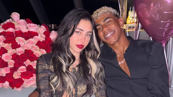 Lamine Yamal celebra el cumpleaños de Nicki Nicole