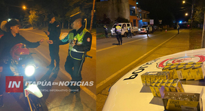 POLICÍA ENTREGÓ FOCOS A MOTOCICLISTAS EN SAN JUAN DEL PARANÁ