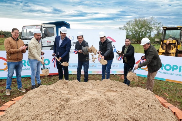 Gobierno inicia construcción de 132 viviendas en Alto Paraná dentro del programa Che Róga Porã 2.0 - El Trueno