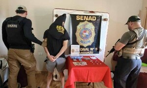 Senad desarticuló punto de venta de drogas en Coronel Oviedo – Prensa 5