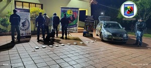 Identifican a los dos paraguayos detenidos con histórica incautación de cocaína en Misiones (ARG)