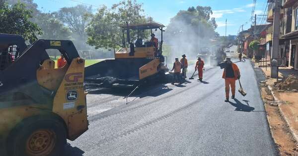 Diario HOY | Con obras viales renuevan el rostro urbano de San Lorenzo