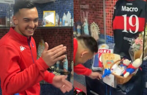 Versus / ¡La emocionante sorpresa que recibió Alfio Oviedo en Tigre!