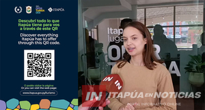 PRESENTAN MAPA TURÍSTICO DE ITAPÚA, CREADO POR UNA ESTUDIANTE DE LA UNAE.