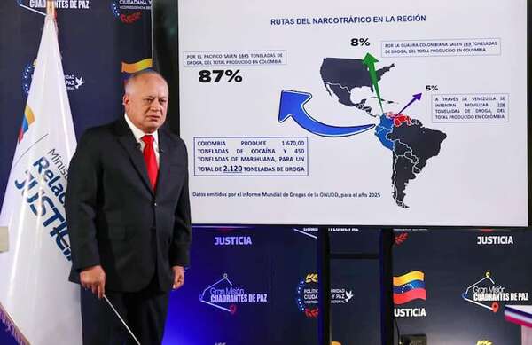Venezuela lanza operación antidrogas ante llegada de barcos de guerra de EE.UU. - Mundo - ABC Color