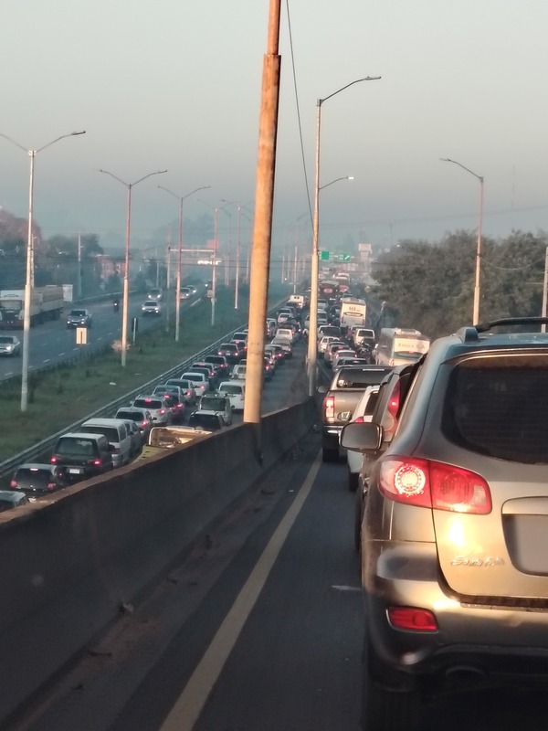Reportan accidente fatal y gran congestión vehicular en Limpio | Unicanal