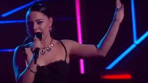 Video: Nath Aponte lleva chipa y vuelve a brillar en el escenario de La Voz Argentina