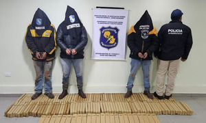 Incautan casi 170 kilos de marihuana en Amambay y arrestan a tres personas - OviedoPress