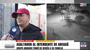 Delincuentes armados tomaron de rehén a intendente de Areguá y su familia