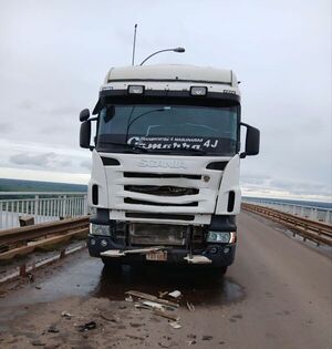 Feminicida habría intentado autorlimimarse chocando contra un camión en el Puente Nanawa - Concepción al Día