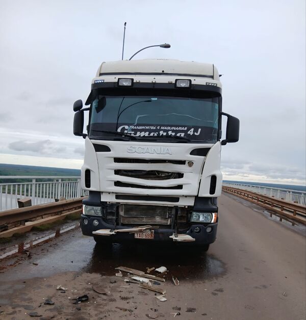 Feminicida habría intentado autorlimimarse chocando contra un camión en el Puente Nanawa - Concepción al Día
