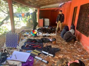 Allanamiento en Encarnación permite recuperar objetos robados en violento asalto en Hohenau
