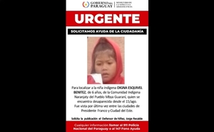 Buscan a niña de 6 años desaparecida tras ser retirada de su comunidad por un tío