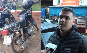 Hurtaron motocicleta a joven en Cambyretá; aún le restan 18 cuotas por pagar
