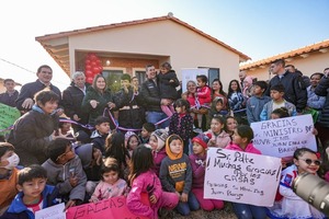 Gobierno entregó 142 viviendas en Central en jornada de Peña - El Trueno