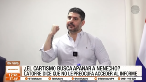 ¿El cartismo busca apañar a Nenecho?