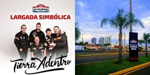 SHOWS MUSICALES EN EL FAN ZONE POR LA LARGADA SIMBÓLICA DEL RALLY DEL PARAGUAY