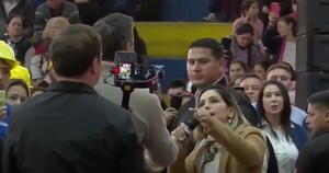 Maldonado increpa a Santi por el viaducto de Luque y el presidente la acusa de hacer campaña
