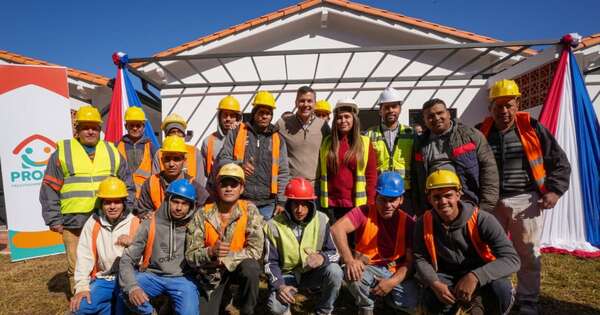 La Nación / Techo, trabajo y futuro: Che Róga Porã evoluciona y suma casi USD 100 millones, destaca Peña