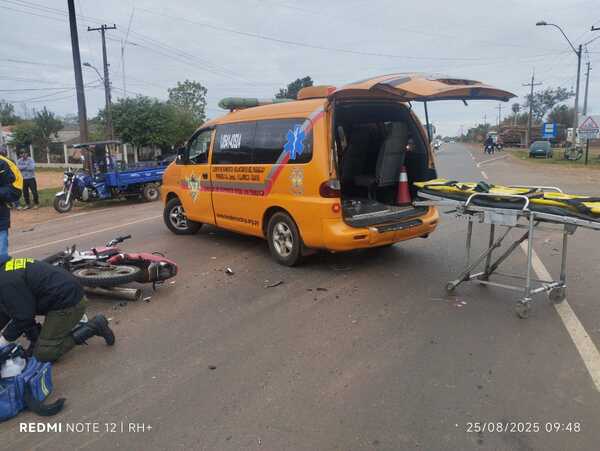 Accidente de tránsito en Villarrica