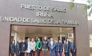 Iruña: autoridades visitan servicios de salud
