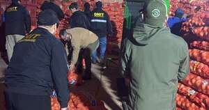 Diario HOY | Millonaria incautación de cebollas de contrabando: una carga cayó cerca del Abasto