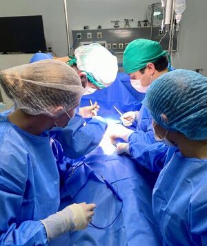 Extraen tumor en cirugía de alta complejidad en Saltos del Guairá