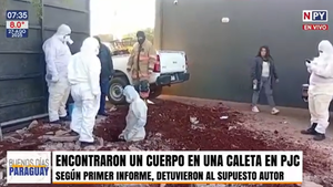 Hallan restos de un hombre en un tambor y detienen a su excuñado en PJC